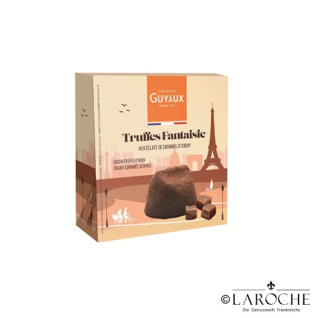 Guyaux, Kakaokonfekt mit Karamellstückchen aus Sahne von Isigny