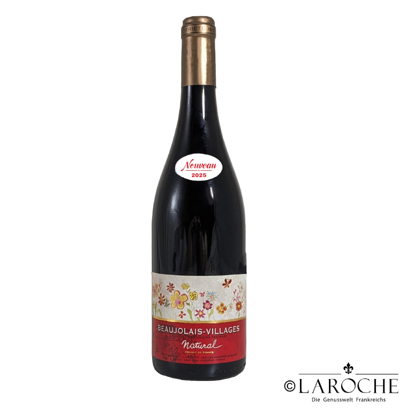 Vignerons de Bel-Air, Beaujolais Villages Nouveau "Natural" 2025