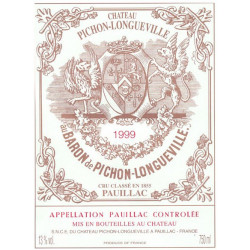 Château Pichon Longueville Baron 2023, Pauillac 2° Grand Cru Classé - Parker 95-97