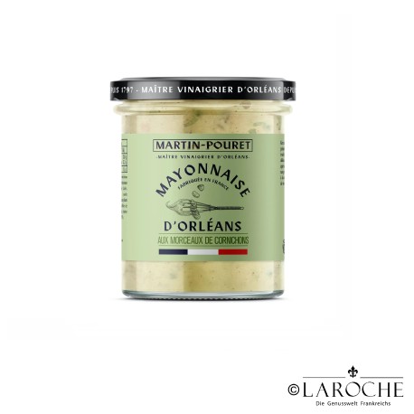 Martin-Pouret, Mayonnaise mit Orléans-Senf und Gurkenstücken