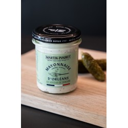 Martin-Pouret, Mayonnaise mit Orléans-Senf und Gurkenstücken - 170g