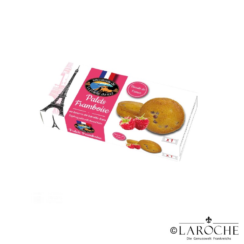Biscuiterie de la Pointe du Raz, Raspberry Palets