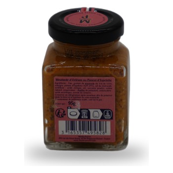 Martin-Pouret, Mustard with chili from Espelette - 95g