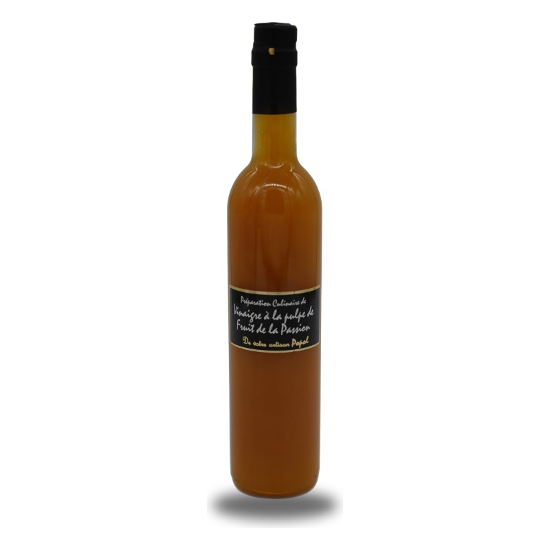Popol, Vinegar with Passion fruit pulp - 50cl