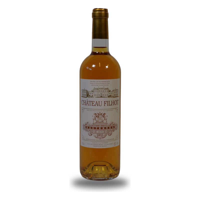 Château Filhot 2010, Sauternes 2° Grand Cru Classé - Parker 91 - 75cl