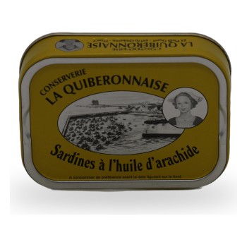 La Quiberonnaise, Sardinen in Erdnussöl -  115g