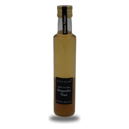 Le Clos de Laure, Ginger syrup 25 cl