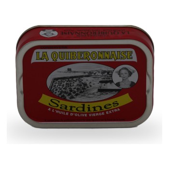 La Quiberonnaise, Sardinen in Nativem Olivenöl Extra - 115g