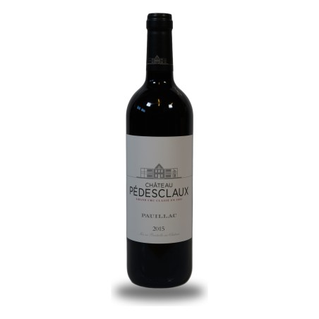 Château Pédesclaux 2015, Pauillac 5° Grand Cru Classé - DM 3L - Parker 90