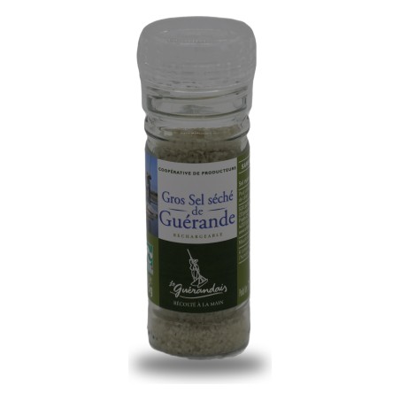 Le Guérandais, Grobes getrocknetes Meersalz aus Guérande Ggu "Nature & Progrès" (Kochsalz) - 75g
