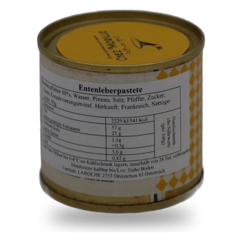 Chez Morille, Entenleberpastete - 90g