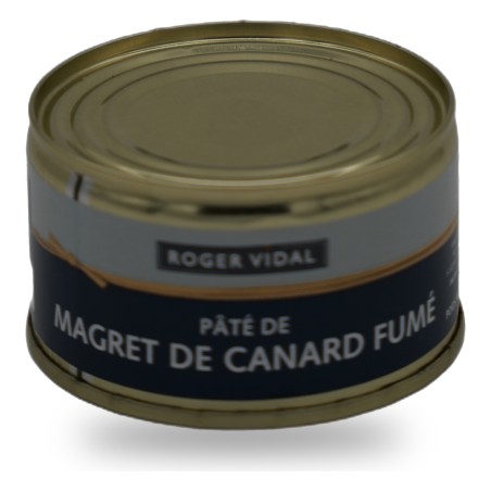 Roger Vidal, Paté de magret de canard fumé - 125g