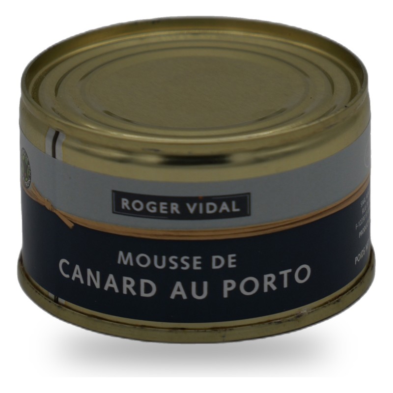 Roger Vidal, Duck's liver mousse with port wine - 125g