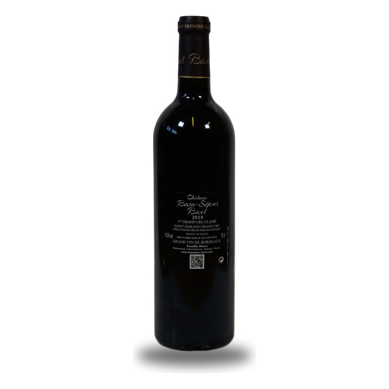 Château Beau-Séjour Bécot 2018, Saint-Emilion 1° Grand Cru Classé - Parker 94+