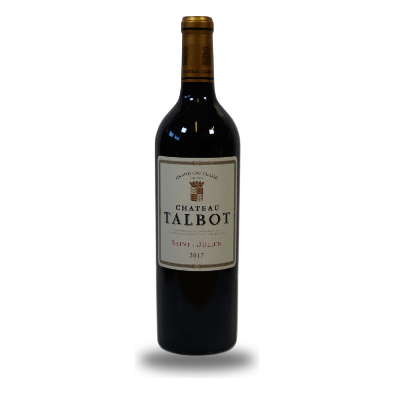 Château Talbot 2017, Saint-Julien 4° Grand Cru Classé - Parker 91