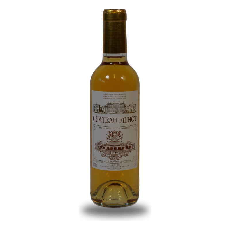 Château Filhot 2019, Sauternes 2° Grand Cru Classé - 37,5cl - Parker 93-95