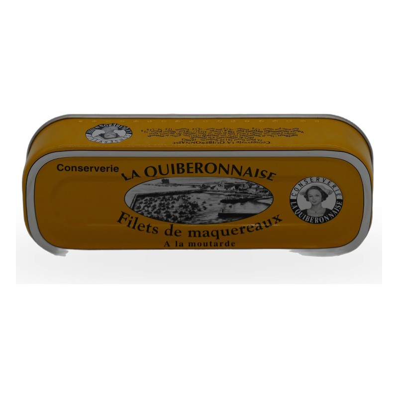 La Quiberonnaise, Makrelenfilets mit Senf - 176g