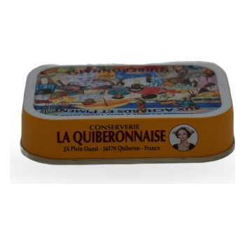La Quiberonnaise, Sardines with olive oil and seaweed - 115g
