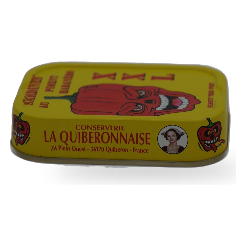 La Quiberonnaise, Sardines with Habanero pepper - 115g