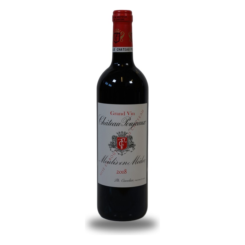 Château Poujeaux 2018, Moulis-en-Médoc Cru Bourgeois Exceptionnel - Parker 86