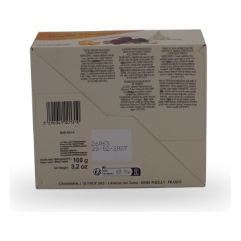 Guyaux, Kakaokonfekt mit Orangenschalen - 100g