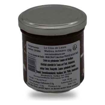 Le Clos de Laure, Dried tomato cream with basil - 130g