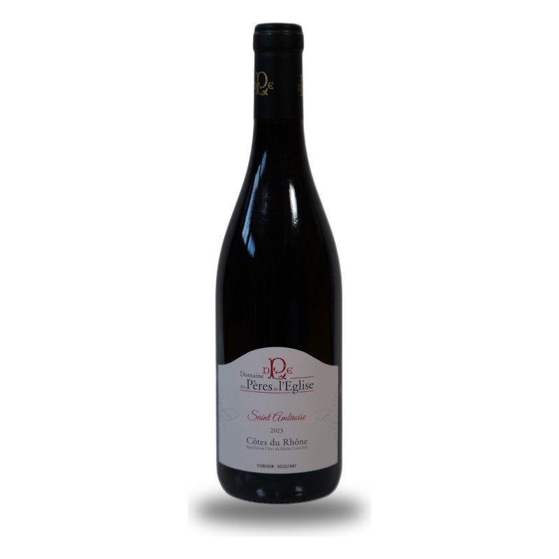 Domaine des Pères de l'Eglise, Côtes du Rhône - Saint-Ambroise 2023