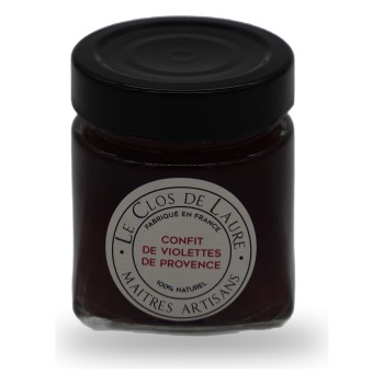 Le Clos de Laure, Confit de violette de Provence - 120g