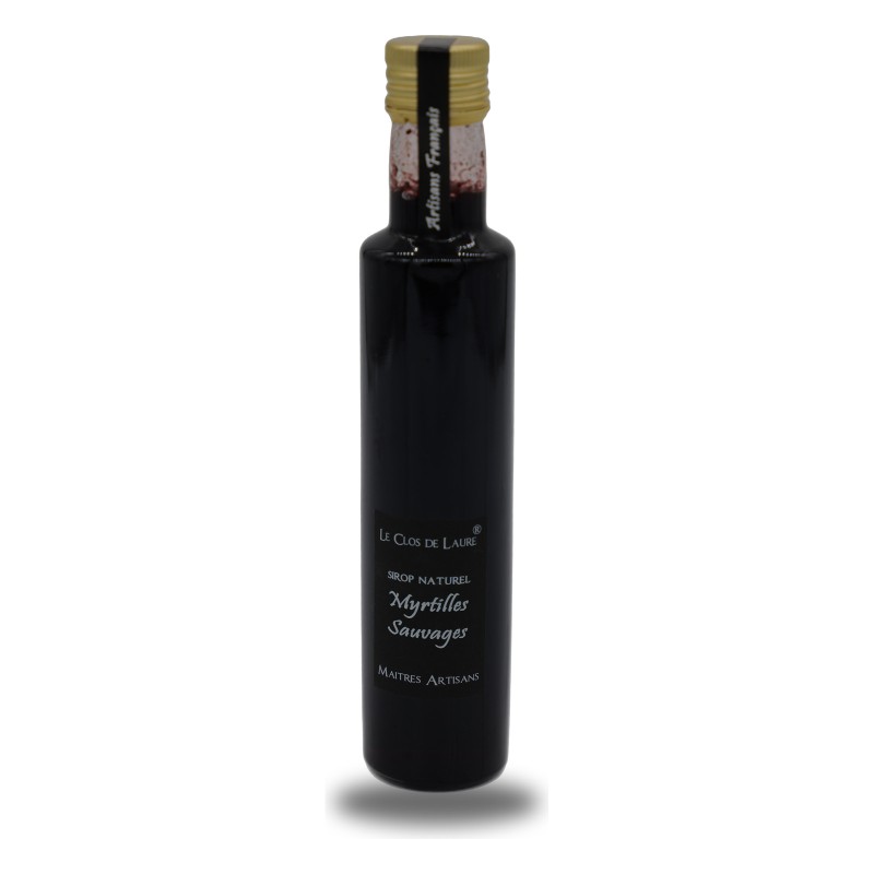 Le Clos de Laure, wild blue berries sirup - 25cl