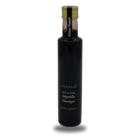Le Clos de Laure, Sirop de myrtilles sauvages - 25cl