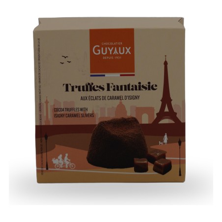 Guyaux, Kakaokonfekt mit Karamellstückchen aus Sahne von Isigny  - 100g