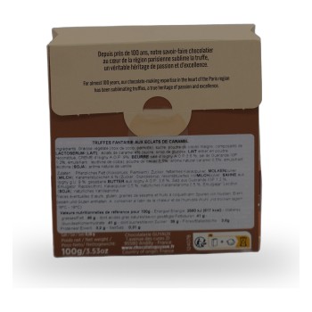 Guyaux, Kakaokonfekt mit Karamellstückchen aus Sahne von Isigny  - 100g