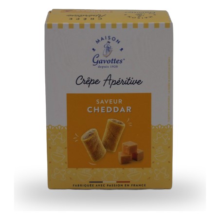 Gavottes, Crêpe Apéritive saveur Cheddar - 110g