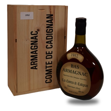 Les Comtes de Cadignan, Bas-Armaganac 1952 - 70cl