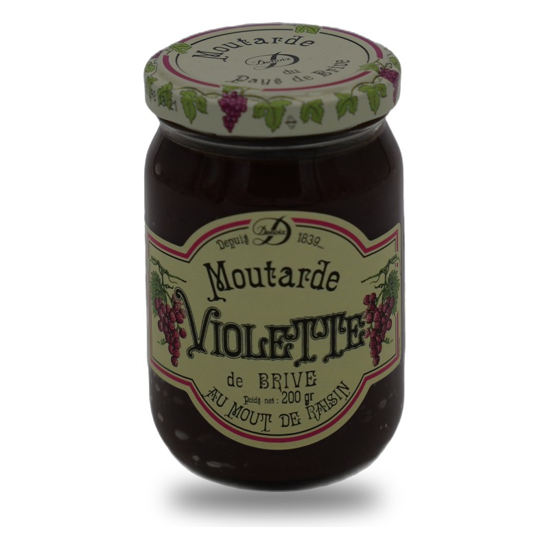 Denoix, Violetter Senf aus Brive - 200ml