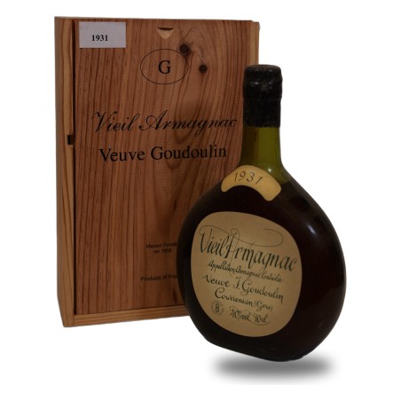 Veuve J. Goudoulin, Bas-Armaganac 1931 - 70cl