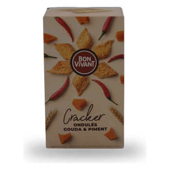 Bon Vivant, Crackers Käse & Chilischoten - 75g