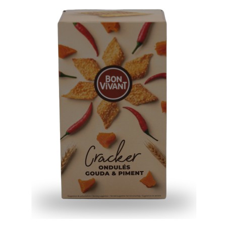 Bon Vivant, Crackers Käse & Chilischoten - 75g