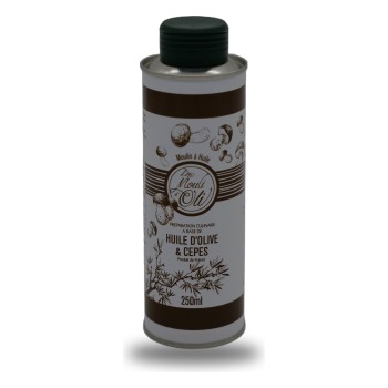 Lou Mouli d'Oli, Olivenöl mit Steinpilzen - 25cl