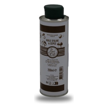 Lou Mouli d'Oli, olive oil with porcini mushrooms - 25cl