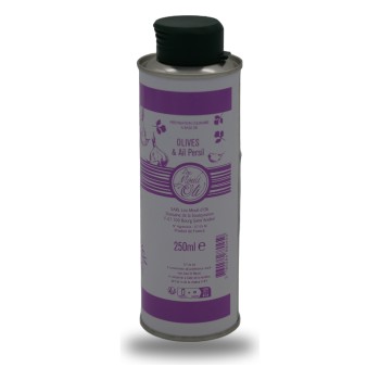 Lou Mouli d'Oli, olive oil with garlic and parsley - 25cl