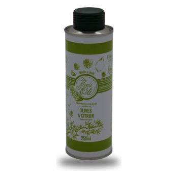 Lou Mouli d'Oli, Olivenöl mit Zitrone - 25cl