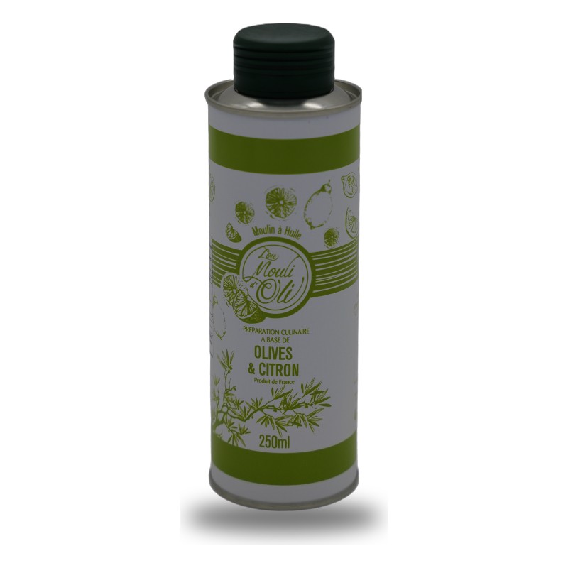 Lou Mouli d'Oli, Huile d'olive citron - 25cl