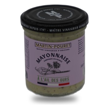 Martin-Pouret, Mayonnaise à l'ail des ours - 170g