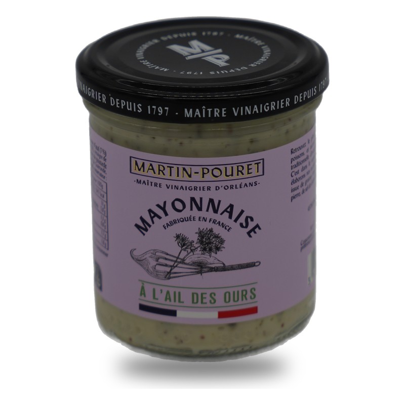 Martin-Pouret, Mayonnaise mit Bärlauch - 170g