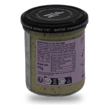 Martin-Pouret, Mayonnaise mit Bärlauch - 170g