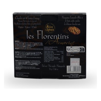 La Maison d'Armorine, Florentine - dark chocolate with orange zest - 70g