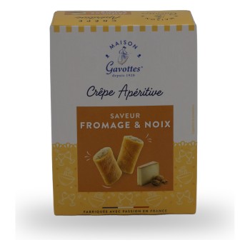 Gavottes, Mini Crêpe Dentelle Cheese and Nut flavour - 110g