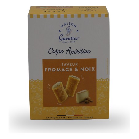 Gavottes, Mini Crêpe Käse- und Nussaroma - 110g
