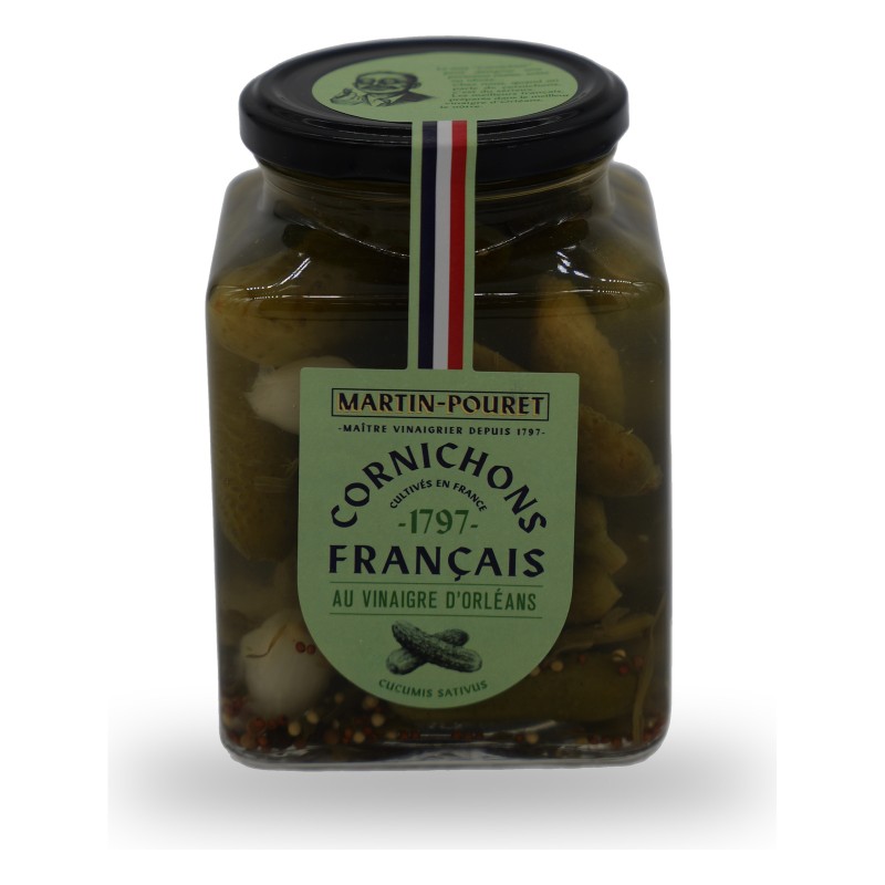 Martin-Pouret, Cornichons francais frais du Val de Loire  - 270g